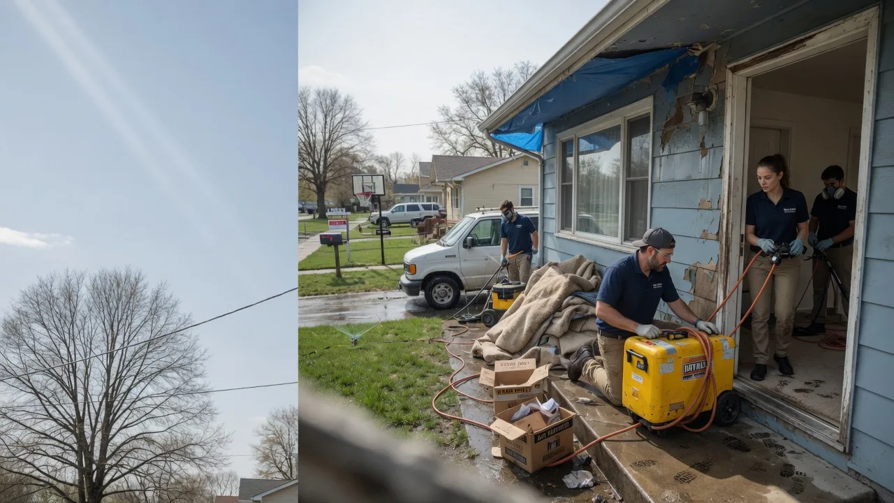 Basement Flood Cleanup in Glenns Ferry, ID near me